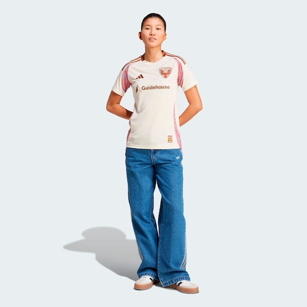 D.C. United adidas Women's 2025 The Soul Kit Replica Jersey - Natural