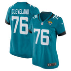 Ezra Cleveland Jacksonville Jaguars Nike Women's  Game Jersey -  Teal