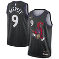 RJ Barrett Toronto Raptors Nike Unisex 2024/25 Swingman Player Jersey - City Edition - Black