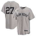 Giancarlo Stanton New York Yankees Nike Road Replica Jersey - Gray
