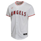 Mike Trout Los Angeles Angels Nike Youth Home Game Player Jersey - White