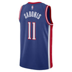Domantas Sabonis Sacramento Kings Nike Unisex 2024/25 Swingman Player Jersey - City Edition - Blue