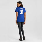 Nic Jones New York Giants Nike Women's Team Game Jersey -  Royal