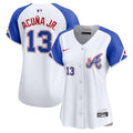 Ronald Acuña Jr. Atlanta Braves Nike Women's City Connect Limited Player Jersey - White