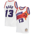 Steve Nash Phoenix Suns 2001/02 Hardwood Classics Swingman Jersey - White/Purple