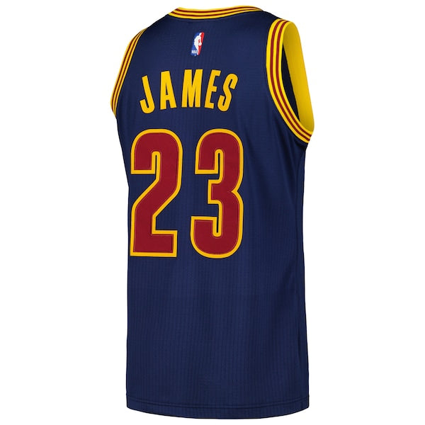 LeBron James Cleveland Cavaliers 2015/16 Hardwood Classics Authentic Jersey - Navy