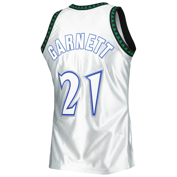 Kevin Garnett Minnesota Timberwolves 1997/98 Hardwood Classics 75th Anniversary Swingman Jersey - Platinum
