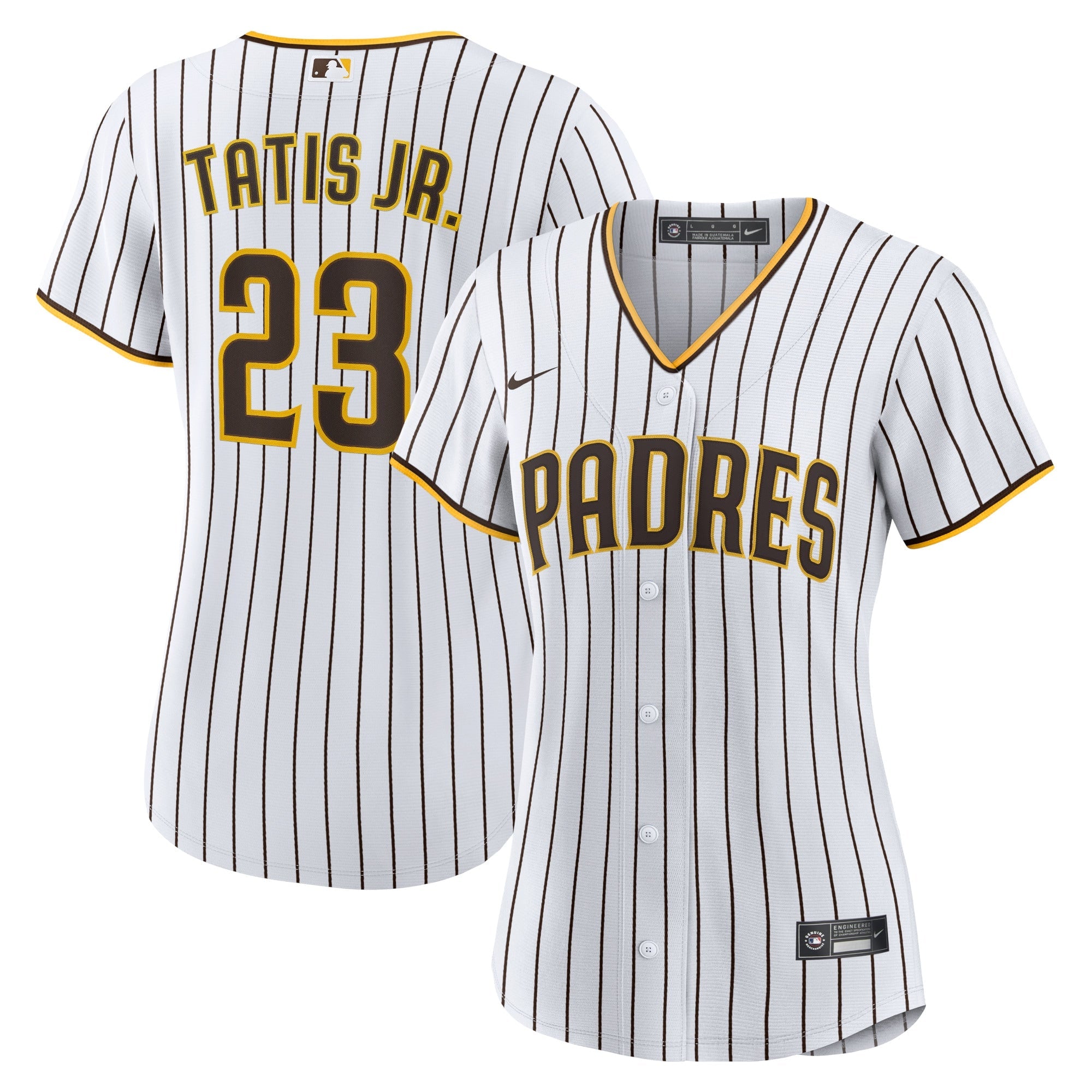 Fernando Tatís Jr. San Diego Padres Nike Women's Road Replica Player Jersey - Brown/White