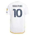 Riqui Puig LA Galaxy adidas 2024 Angeleno Kit Authentic Player Jersey - White/Green
