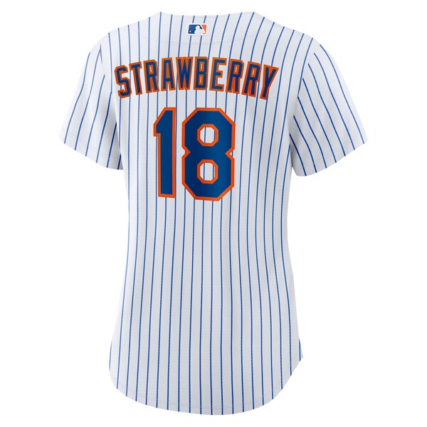 Darryl Strawberry New York Mets Nike Women's Home Replica Player Jersey - White