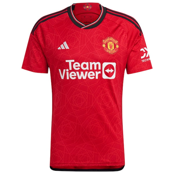 Lisandro Martínez Manchester United adidas 2023/24 Home Replica Player Jersey - Red/Green