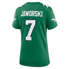 Ron Jaworski Philadelphia Eagles Nike Women's Alternate Game Jersey - Kelly Green