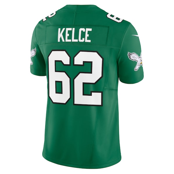 Jason Kelce Philadelphia Eagles Nike Vapor F.U.S.E. Limited Jersey - Kelly Green/Green