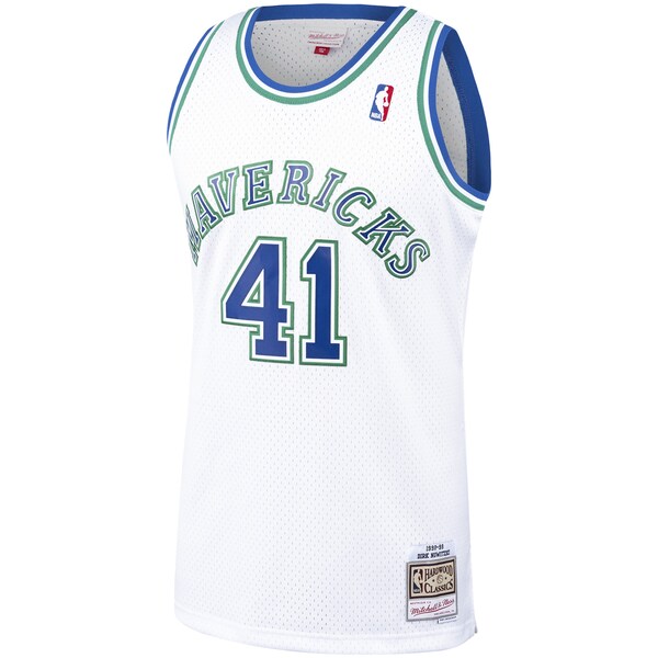Dirk Nowitzki Dallas Mavericks 1998/99 Hardwood Classics Swingman Jersey - White