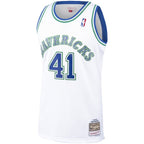 Dirk Nowitzki Dallas Mavericks 1998/99 Hardwood Classics Swingman Jersey - White