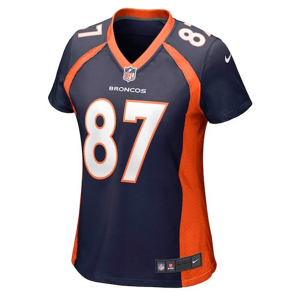 Ed McCaffrey Denver Broncos Nike Women's Retired Player Jersey - Navy/Orange