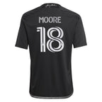 Shaq Moore Nashville SC adidas Youth 2024 Man In Black Kit Replica Player Jersey - Black