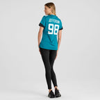 Jordan Jefferson Jacksonville Jaguars Nike Women's  Game Jersey -  Teal