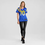 KT Leveston Los Angeles Rams Nike Women's Team Game Jersey -  Royal