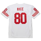 Jerry Rice San Francisco 49ers 1994  Authentic Throwback Retired Player Jersey - White