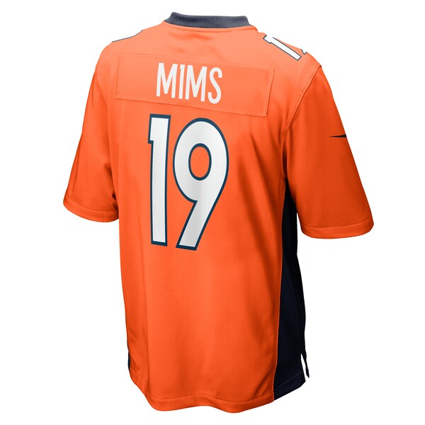 Marvin Mims Jr Denver Broncos Nike Team Game Jersey -  Orange