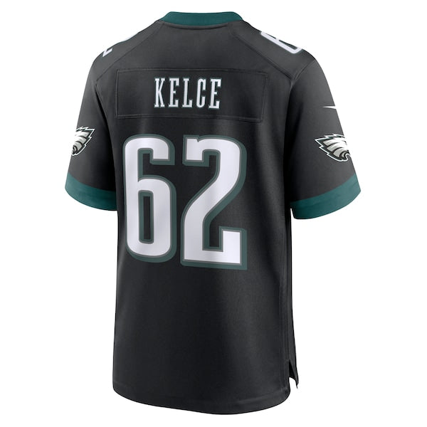 Jason Kelce Philadelphia Eagles Nike Alternate Game Jersey - Black/Green