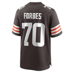 Drew Forbes Cleveland Browns Nike Team Game Jersey -  Brown