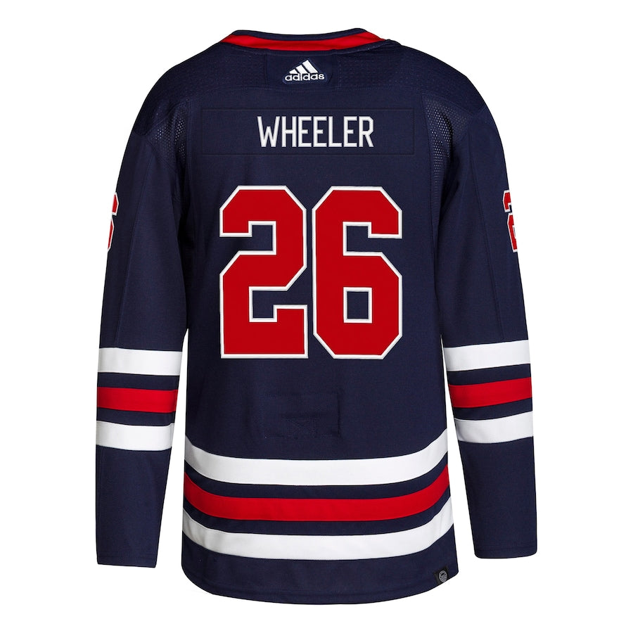 Blake Wheeler Winnipeg Jets adidas 2021/22 Alternate Primegreen Authentic Pro Player Jersey - Navy