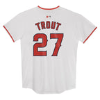 Mike Trout Los Angeles Angels Nike Preschool Home Game Jersey - White