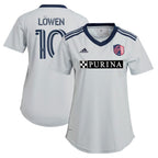 Eduard Löwen St. Louis City SC adidas Women's 2024 The Spirit Kit Replica Jersey - Gray