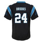 Jonathon Brooks Carolina Panthers Nike Youth Team Game Jersey - Black/Blue