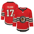 Nick Foligno Chicago Blackhawks Youth 2025 NHL Winter Classic Premier Player Jersey - Red