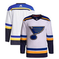 St. Louis Blues adidas Away Primegreen Authentic Jersey – White