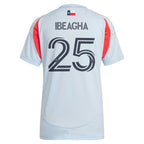 Sebastien Ibeagha FC Dallas adidas Women's 2025 The Inferno Kit Replica Player Jersey - Light Blue