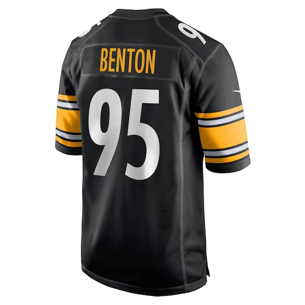 Keeanu Benton Pittsburgh Steelers Nike Team Game Jersey -  Black/White