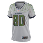 Steve Largent Seattle Seahawks Nike Women's 2025 Rivalries Collection Retired Game Jersey - Wolf Gray