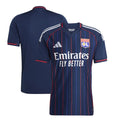 Olympique Lyonnais adidas 2025/26 Away Replica Jersey - Blue/White