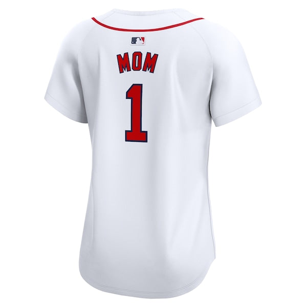 Boston Red Sox Nike Women's #1 Mom Home Limited Jersey - White