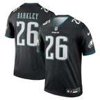 Saquon Barkley Philadelphia Eagles Nike  Legend Player Performance Top - Black/Green/Kelly Green