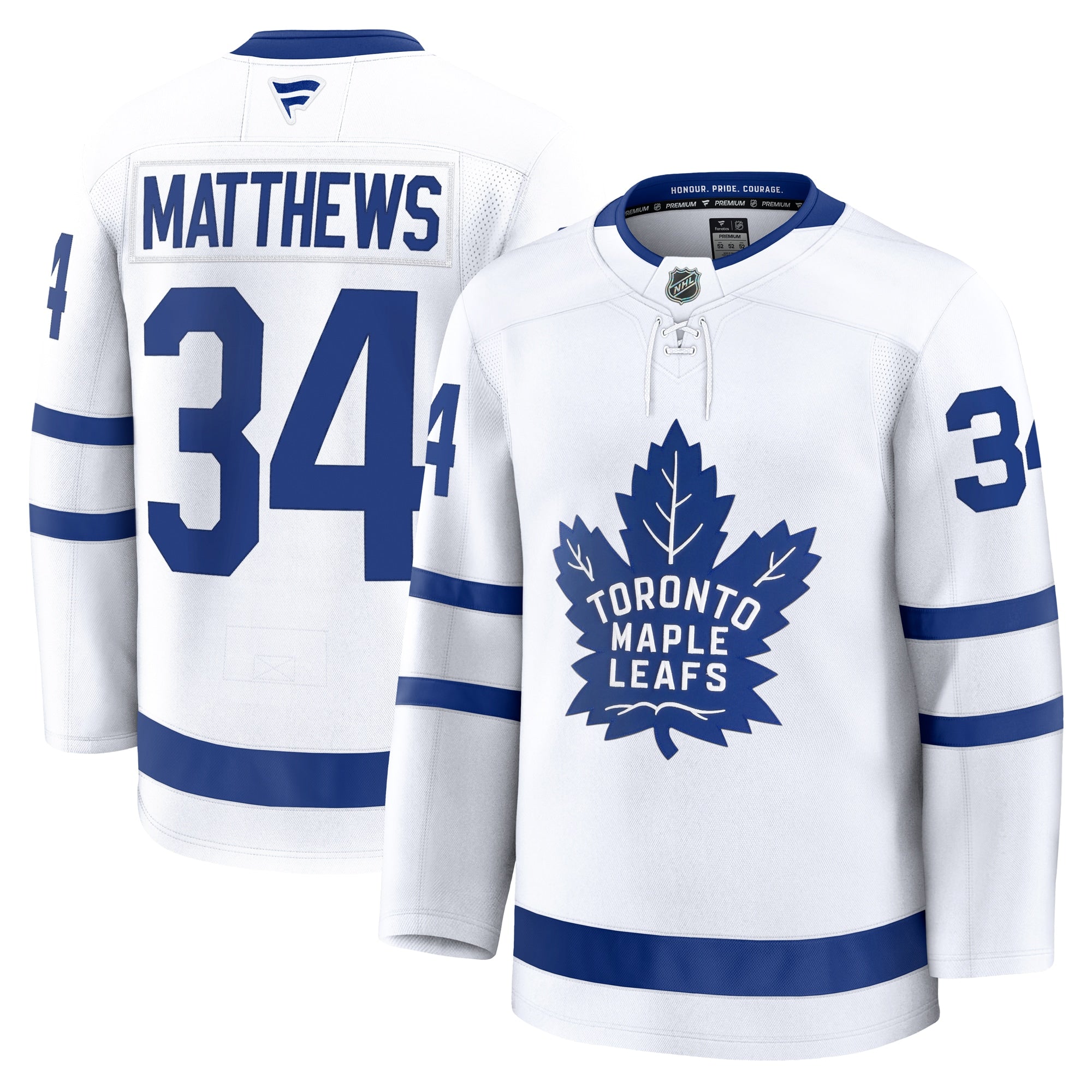 Auston Matthews Toronto Maple Leafs  Home Premium Jersey - Blue/White