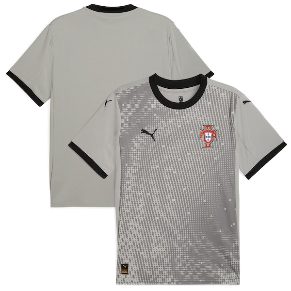 Portugal National Team Puma 2025 Goalkeeper Jersey - Gray