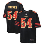 Fred Warner San Francisco 49ers Nike Youth 2025 Rivalries Collection Game Jersey - Black