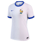 France National Team Nike Women's 2024 Away Replica Blank Jersey - White