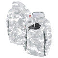 Buffalo Bills Nike 2024 Salute to Service Club Fleece Pullover Hoodie - Arctic Camo