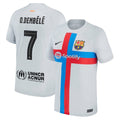 Ousmane Dembele Barcelona Nike 2022/23 Third Breathe Stadium Replica Player Jersey - Gray