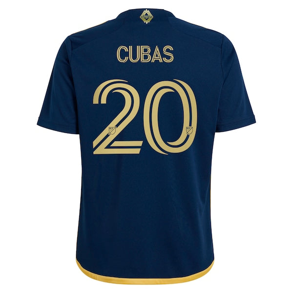 Andrés Cubas Vancouver Whitecaps FC adidas Youth 2024 The 50 Replica Player Jersey - Navy