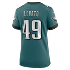 Rick Lovato Philadelphia Eagles Nike Women's Team Game Jersey - Midnight Green