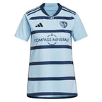 Erik Thommy Sporting Kansas City adidas Women's 2024 Hoops 4.0 Replica Player Jersey – Light Blue