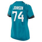 Fred Johnson Jacksonville Jaguars Nike Women's Team Game Jersey -  Teal