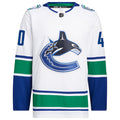 Elias Pettersson Vancouver Canucks adidas Away Authentic Pro Player - Jersey - White